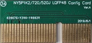 NY5P1K2/720/520J LQFP48 Config Card