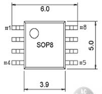 SOP8 单线通信协议（一线）八脚