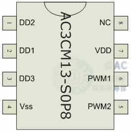 AC3CM12һоƬDIP8SOP8ӲװDIP8/SOP8ͼƬ