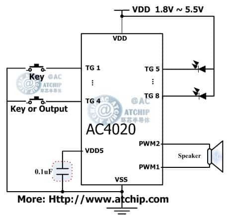 ac4020 diagram شЧƬMCUƵOTPоƬ·ͼ